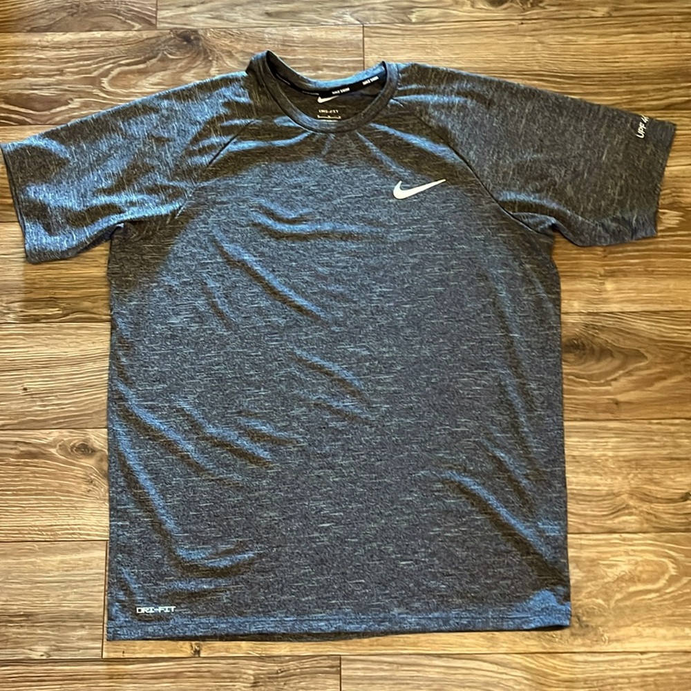 Nike Grey Swim Shirt